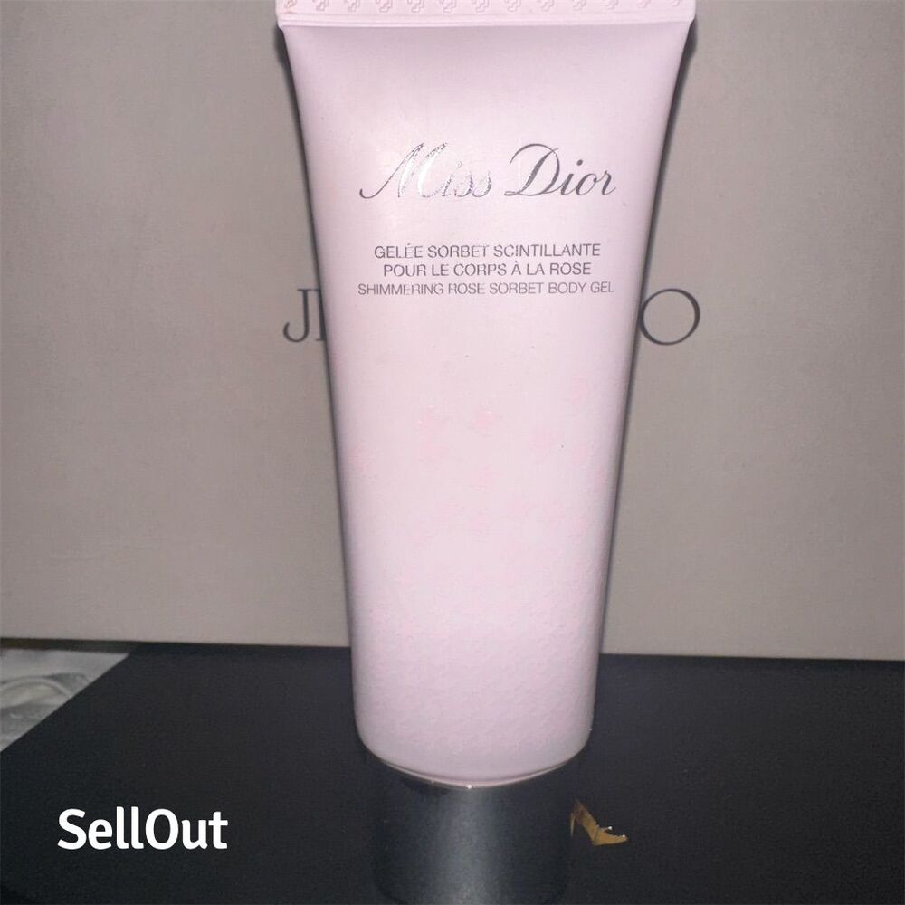 Dior Miss Dior Shimmering Rose Sorbet Body Gel 75ml Women's  new no box